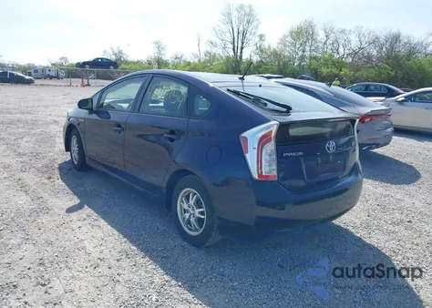 2013 Toyota Prius Two from USA, damaged, VIN JTDKN3DU6D0343622